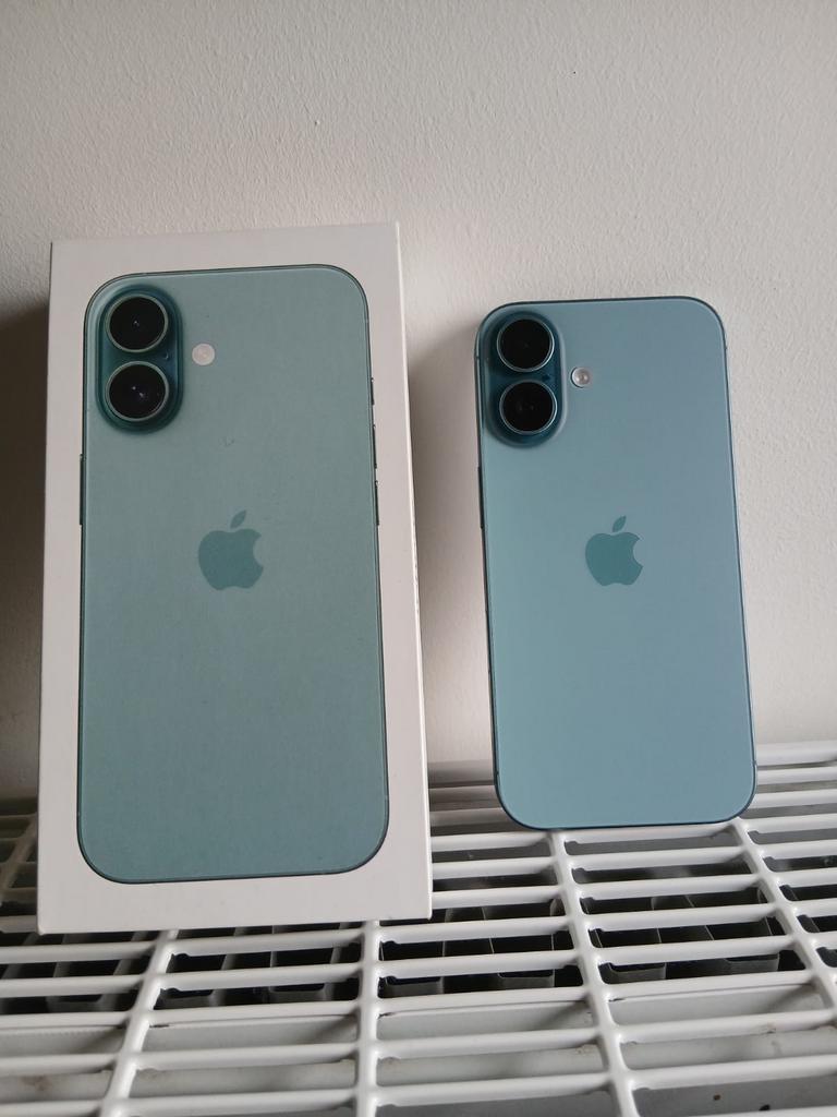 Iphone 16 groen, Télécoms, Téléphonie mobile | Apple iPhone, 128 GB, IPhone 16, Comme neuf, Sans abonnement