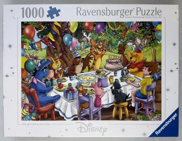 Ravensburger Disney Winnie de Poeh Puzzel 1000 st. Collector, Verzenden, 500 t/m 1500 stukjes, Zo goed als nieuw, Legpuzzel