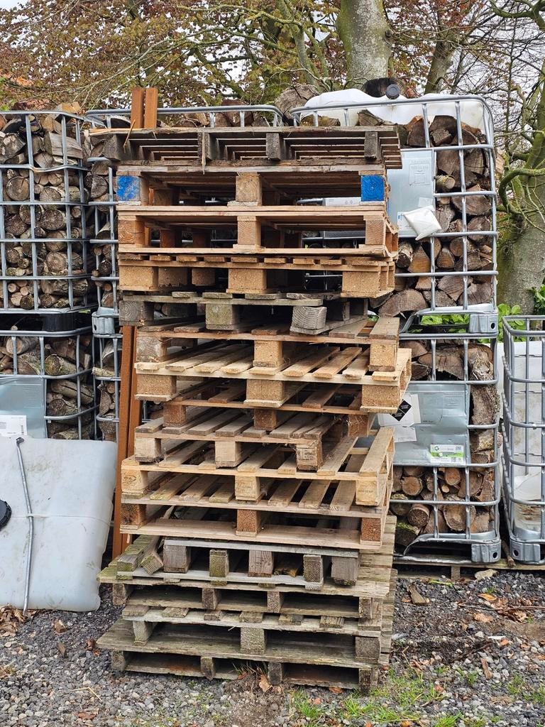 Gratis palletten, Tuin en Terras, Brandhout, Ophalen