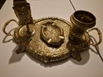 Antiek sigarenset in de brons, Antiek en Kunst, Ophalen of Verzenden, Koper