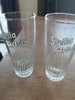 2 vintage Stella Artois glazen (0,25 cl), Verzamelen, Ophalen of Verzenden, Zo goed als nieuw, Bierglas