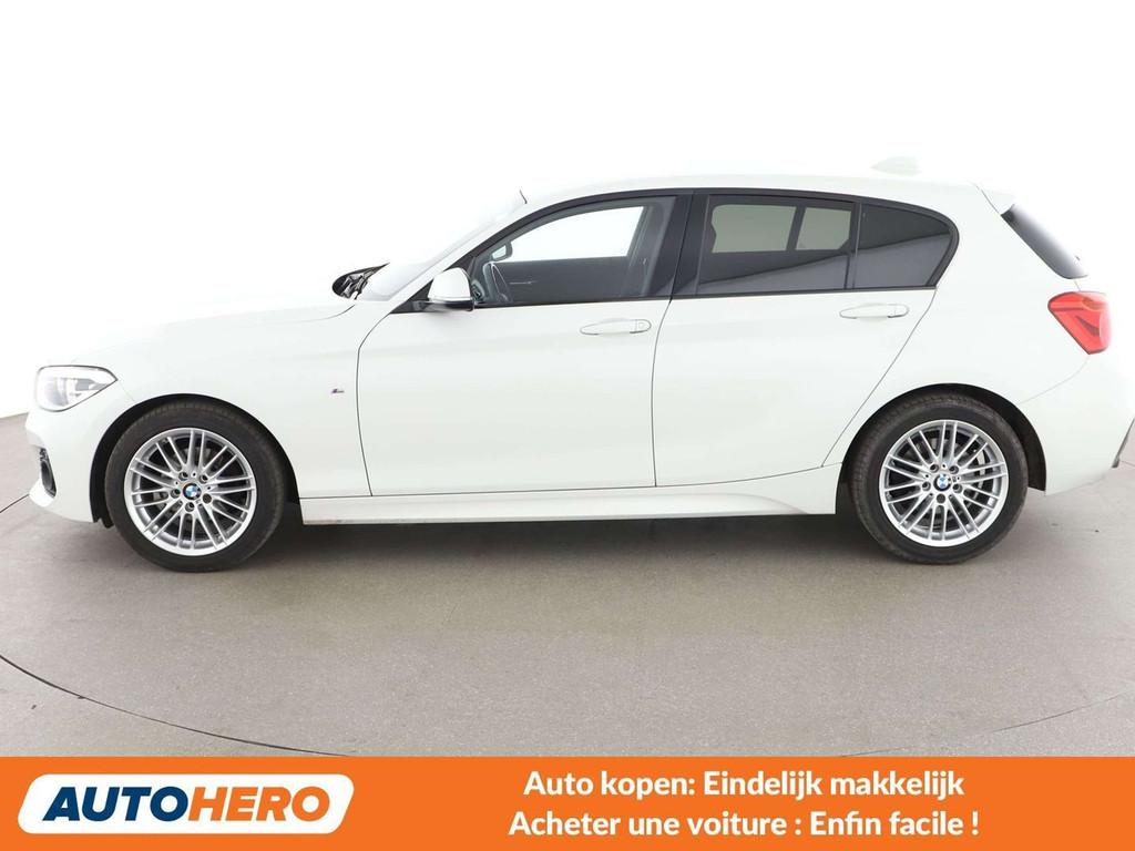 BMW 1 Serie 116 116d M Sport (année de construction 2018), Autos, Achat, Euro 6, Alcantara, Noir