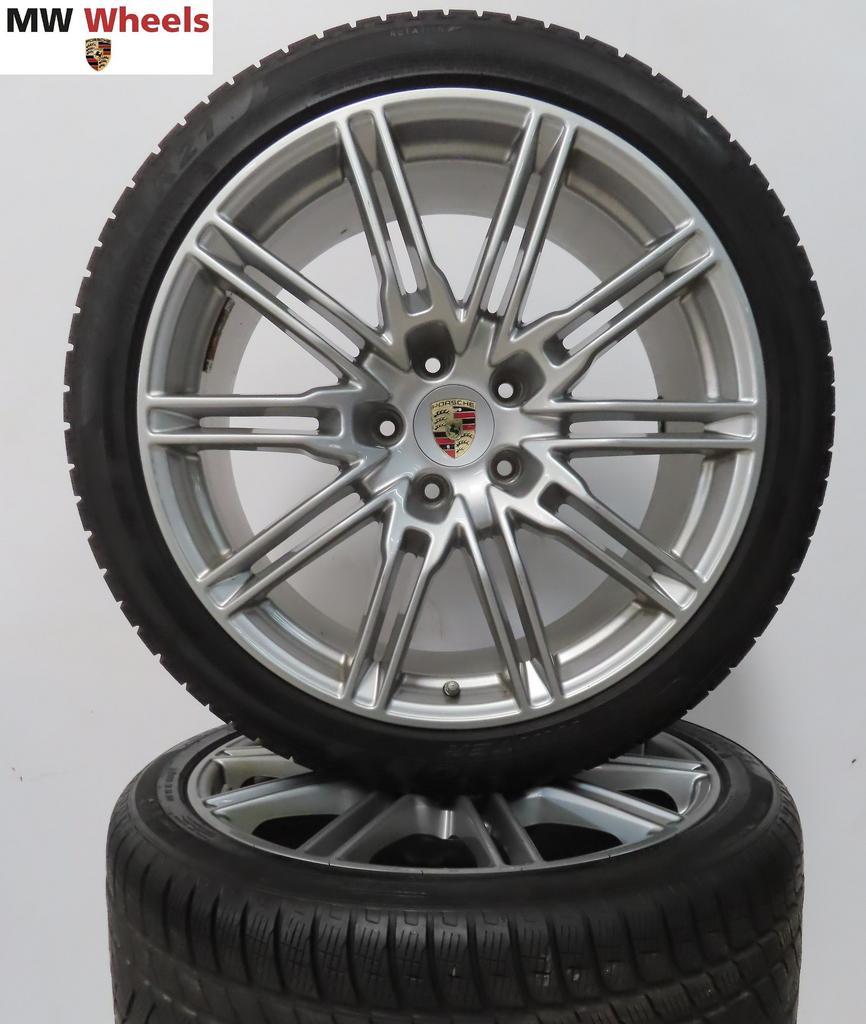 Originele Porsche 21 inch Cayenne GTS velgen winterbanden, Gebruikt, 295 mm, -, -