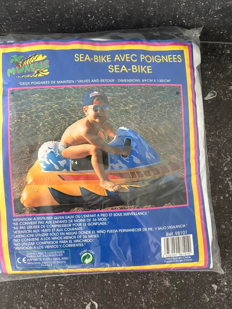 Opblaas sea-bike, Enfants & Bébés, Jouets | Extérieur | Figurines gonflables, Enlèvement, Neuf