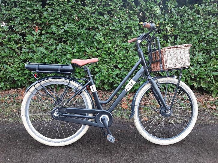 ELEKTRISCHE TRANSPORTFIETS 36V – TOPSTAAT – NIEUWE BATTERIJ, Fietsen en Brommers, Elektrische fietsen, Zo goed als nieuw, 51 tot 55 cm