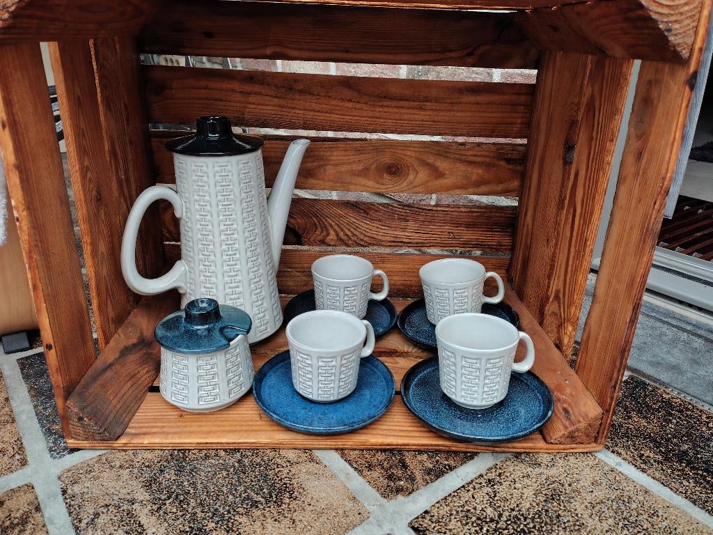 Koffieservies Ceramano West Germany, Antiek en Kunst, Ophalen