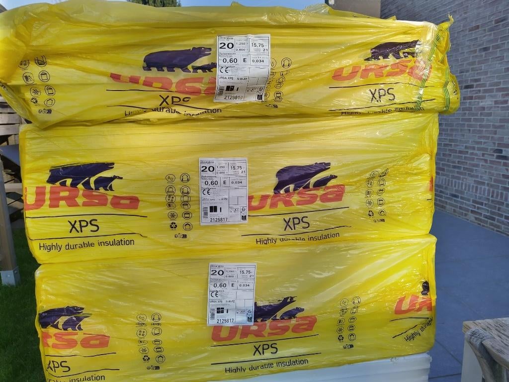 Ursa xps isolatie, Doe-het-zelf en Bouw, Isolatie en Afdichting, Ophalen, Nieuw