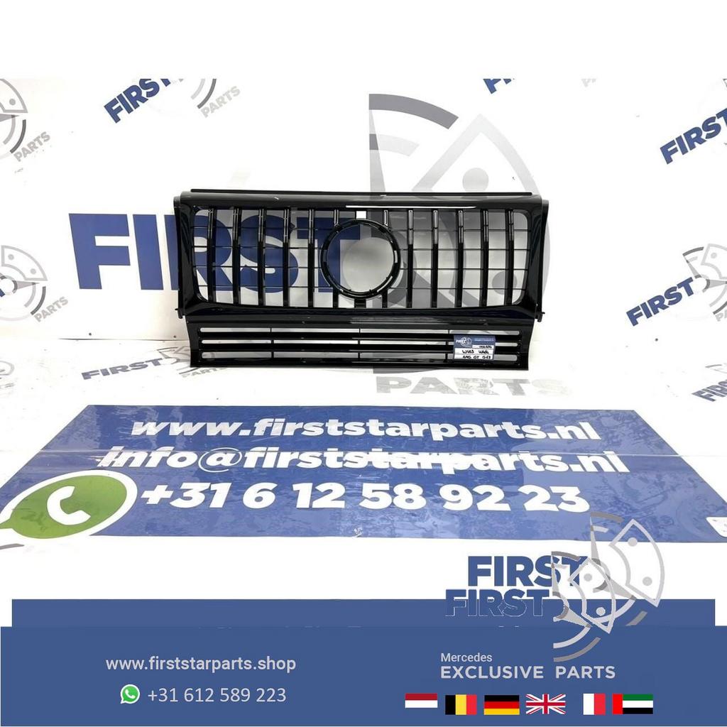 W463 G KLASSE AMG PANAMERICANA STYLE GRIL ZWART AMG 63 LINE, Auto-onderdelen, Overige Auto-onderdelen, Mercedes-Benz, Gebruikt