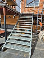 Escalier caillebotis en kit 16 marches, Bricolage & Construction, Enlèvement, Escalier