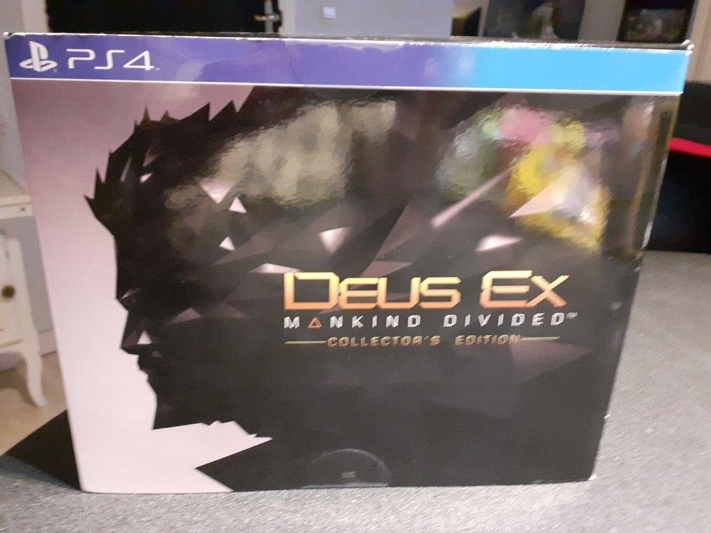 Deus Ex Mankind Divided Collectors Edition voor Ps4 / Ps5, Consoles de jeu & Jeux vidéo, Jeux | Sony PlayStation 4, 1 joueur, Enlèvement