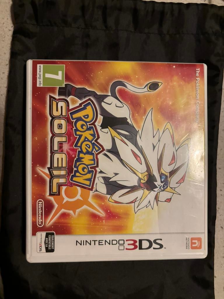 jeu 3ds pokemon soleil, Enlèvement, Comme neuf