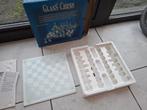 Glazen Schaakbord Schaakset 25 x 25 cm Schaakspel, 1 ou 2 joueurs, Enlèvement, Neuf