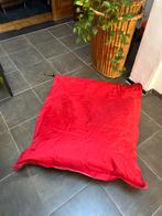 Rode zitzak Yellow B, Huis en Inrichting, Zitzakken, Ophalen, Zo goed als nieuw, Zitzak