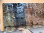 bronzen spiegel stroken verschillende afmetingen, Minder dan 100 cm, Gebruikt, Rechthoekig, 125 cm of meer