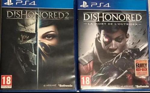 Dishonored 2 & 3 PS4, Games en Spelcomputers, Games | Sony PlayStation 4, Zo goed als nieuw, Ophalen of Verzenden