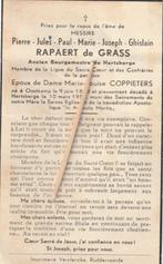 Adel : Messire Rapaert de Grass, Verzenden