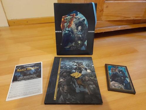 Space Wolves Codex in beperkte oplage + legerkaarten, Hobby en Vrije tijd, Wargaming, Nieuw, Warhammer, Boek of Catalogus, Ophalen of Verzenden
