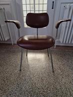 Rare Egon Eiermann Wilde Spieth chair armrests leather, Antiek en Kunst, Antiek | Meubels | Stoelen en Sofa's, Ophalen of Verzenden