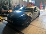 Tesla model S 90D free supercharge 2017, Auto's, Tesla, Automaat, Zwart, Model S, Leder