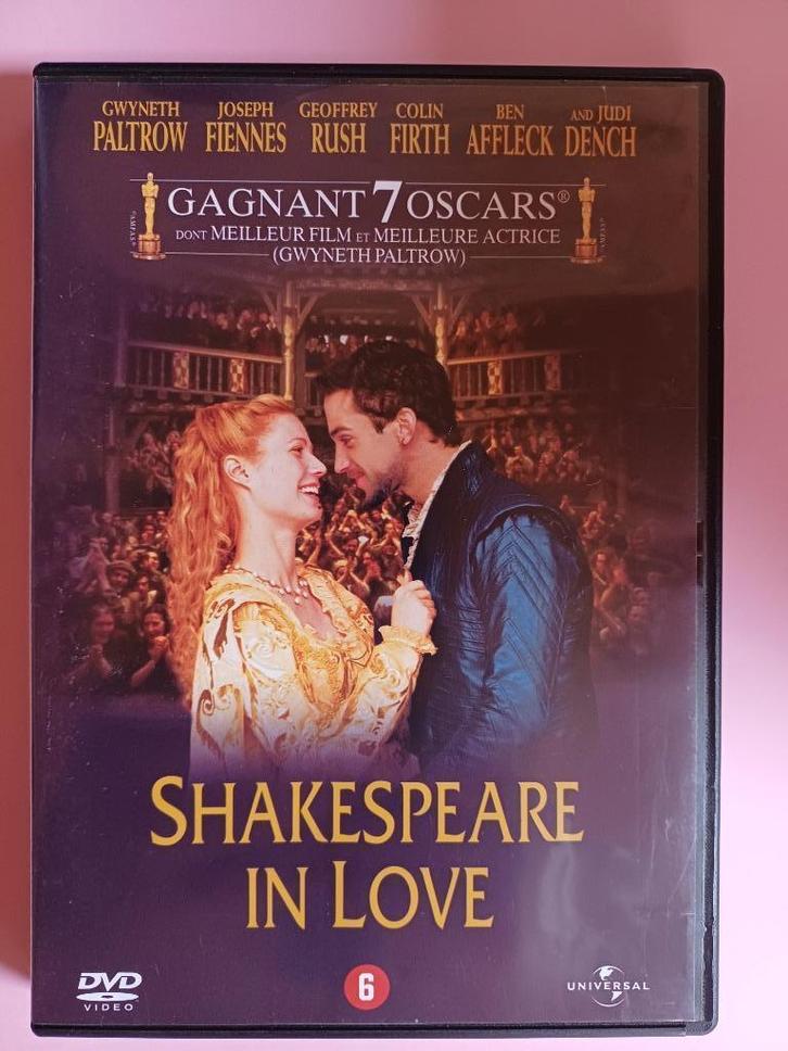 DVD Shakespeare in Love, Cd's en Dvd's, Dvd's | Komedie, Zo goed als nieuw, Ophalen of Verzenden