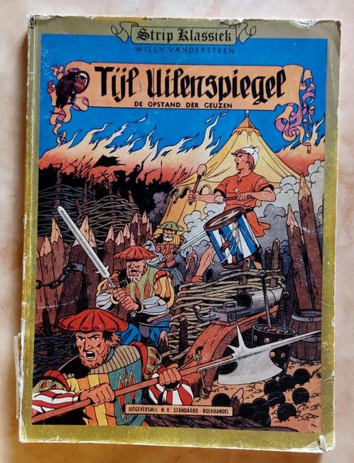 Strip - Willy Vandersteen - Tijl Uilenspiegel, Livres, BD, Utilisé, Une BD, Enlèvement ou Envoi
