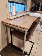 Verlengbare keuken tafel met eetkamerstoel (nieuw), Ophalen, Zo goed als nieuw