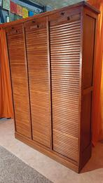 Meuble à rideaux meubles volets meuble métier administration, Antiquités & Art, Enlèvement ou Envoi