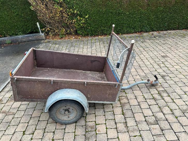 Remorque auto 140cm x110 cm, Autos : Divers, Remorques, Utilisé, Enlèvement