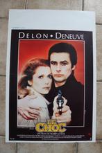 filmaffiche Alain Delon Le Choc 1982 affiche filmposter, Comme neuf, Cinéma et TV, Enlèvement ou Envoi, Rectangulaire vertical