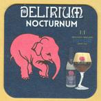 1 s/b bière Delirium (dim:8,9cm), Autres marques, Sous-bock, Enlèvement ou Envoi, Neuf