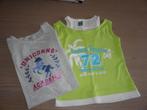 Longsleeve + T-shirt Maat 146, Kinderen en Baby's, Kinderkleding | Maat 146, Meisje, Zo goed als nieuw, Shirt of Longsleeve, Verzenden