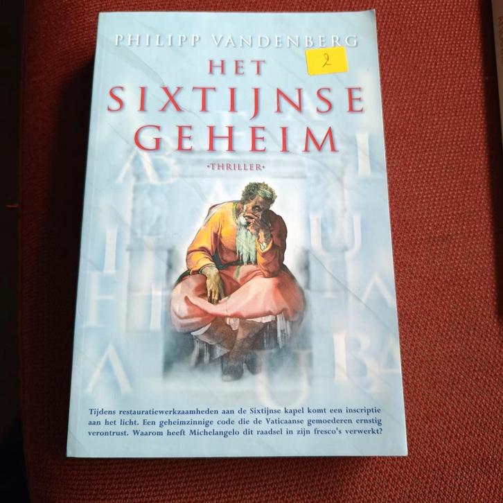 P. Vandenberg - Het Sixtijnse geheim, Livres, Thrillers, Enlèvement ou Envoi