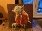 Star Wars Canvas kader Master Yoda, Verzamelen, Overige typen, Gebruikt, Verzenden