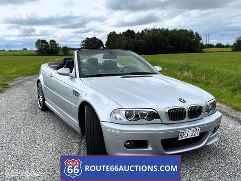 BMW M3 Cabriolet | 2004 | Route 66 Auctions, Auto's, BMW, Bedrijf, Te koop, 3 Reeks, Benzine, Overige carrosserie, Handgeschakeld