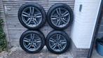 Velgen + winterbanden 17inch NIEUWSTAAT (BMW, Mercedes,..), Auto-onderdelen, Banden en Velgen, Ophalen, Velg(en), 17 inch, Winterbanden