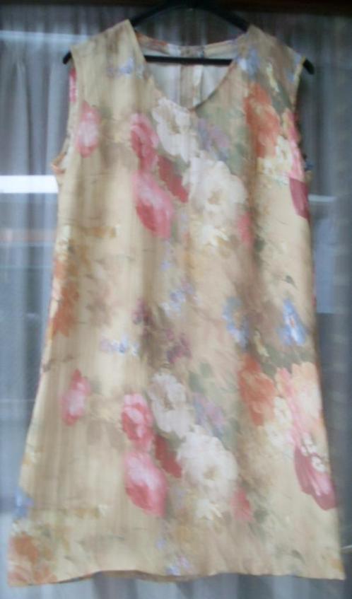 Zelfgemaakte jurk maat L, Kleding | Dames, Jurken, Gedragen, Maat 42/44 (L), Ophalen of Verzenden
