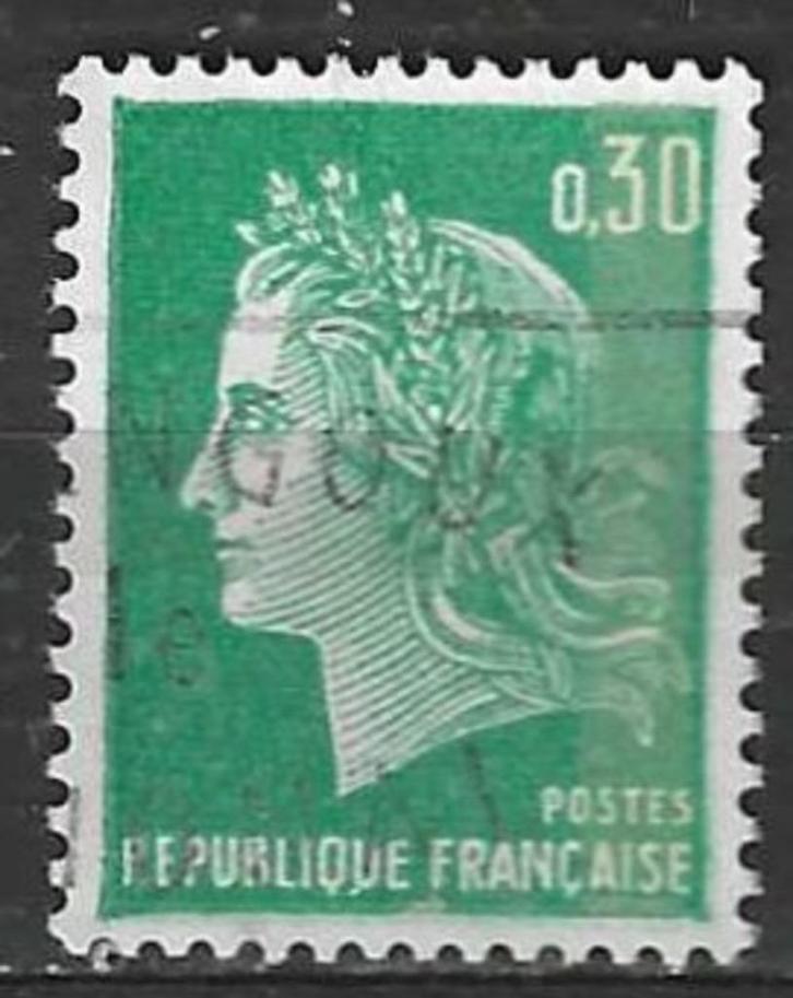 Frankrijk 1967/1969 - Yvert 1536A - Marianne de Cheffer (ST), Postzegels en Munten, Postzegels | Europa | Frankrijk, Gestempeld