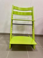 Stokke Trip Trap stoel - Lime Green (incl accessoires), Ophalen, Gebruikt, Meegroeistoel, Stoelverkleiner