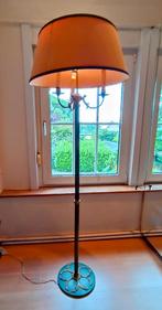 Unieke smeedijzeren lamp op staande voet van 1940, Huis en Inrichting, Ophalen