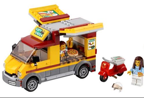 Lego - like pizza van, Kinderen en Baby's, Speelgoed | Duplo en Lego, Zo goed als nieuw, Lego, Verzenden