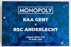 Monopoly KAA Gent x RSCA NIEUW, Verzamelen, Sportartikelen en Voetbal, Ophalen of Verzenden, Nieuw, Spel