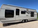 Caravane fendt larimar 6m50, Caravans en Kamperen, Caravans, Particulier, Hordeur, 2000 kg en meer, Omvormbare zithoek