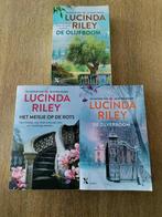 Lucinda Riley (3 boeken, Olijfboom, Meisje rots, Zilverboom), Boeken, Ophalen, Zo goed als nieuw, Lucinda Riley, België