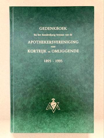 Gedenkboek 100 jaar Apothekersvereniging Kortrijk beschikbaar voor biedingen