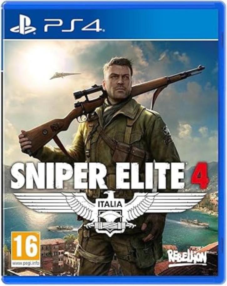 Sniper Elite 4  Italia PS4 GRATIS LEVERING, Games en Spelcomputers, Games | Sony PlayStation 4, Nieuw, Avontuur en Actie, 3 spelers of meer