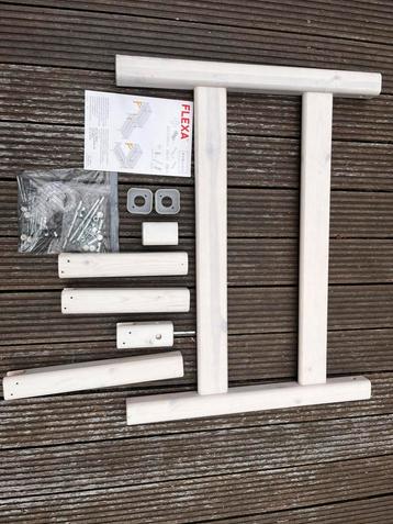KIT FLEXA pour lits mezzanine Classic blanchi (doit ou L), Enlèvement, Comme neuf, Lit mezzanine