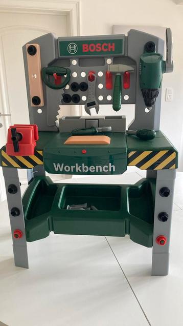 Werkbank - Bosch, Kinderen en Baby's, Ophalen, Zo goed als nieuw