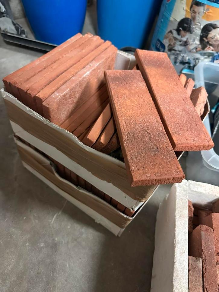 Briquette de parement, Doe-het-zelf en Bouw, Vloerdelen en Plavuizen, Nieuw, Overige materialen, Ophalen