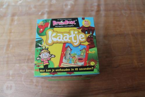 Brainbox thema Kaatje Ketnet, Hobby en Vrije tijd, Gezelschapsspellen | Kaartspellen, Zo goed als nieuw, Een of twee spelers, Drie of vier spelers
