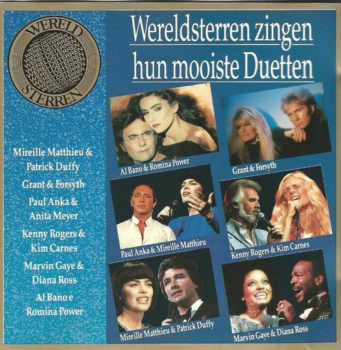 CD * WERELDSTERREN ZINGEN HUN MOOISTE DUETTEN, Cd's en Dvd's, Cd's | Pop, Zo goed als nieuw, 1960 tot 1980, Ophalen of Verzenden